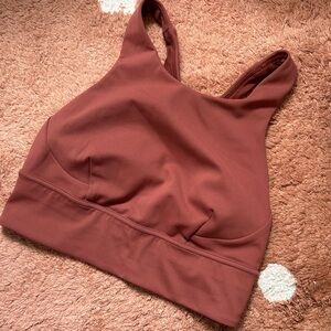 Lululemon Athletica Wine Colored Sports Bra